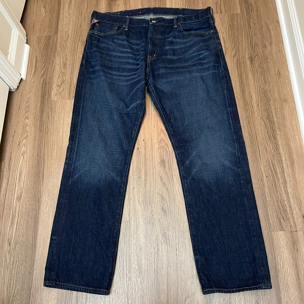 Denim & Supply Ralph Lauren‎ Jeans 38x32 Dark Wash Straight Leg Whiskered